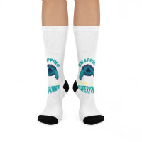 Snapping Turtle My Superpower Reptile Snapping Tur Crew Socks | Artistshot