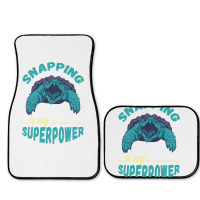 Snapping Turtle My Superpower Reptile Snapping Tur Full Set Car Mats | Artistshot