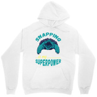 Snapping Turtle My Superpower Reptile Snapping Tur Unisex Hoodie | Artistshot