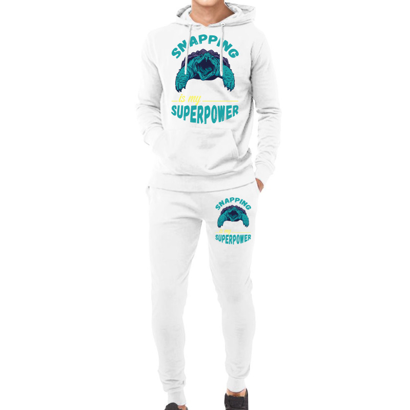 Snapping Turtle My Superpower Reptile Snapping Tur Hoodie & Jogger Set | Artistshot