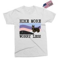 Scottish Terrier Hike More Worry Less Graphic Hiki Exclusive T-shirt | Artistshot