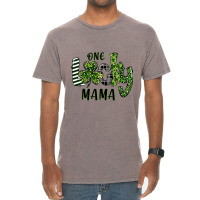 Shamrock Leopard One Lucky Mama St Patricks Day Vintage T-shirt | Artistshot