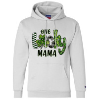 Shamrock Leopard One Lucky Mama St Patricks Day Champion Hoodie | Artistshot