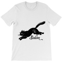 Salem Black Cat Vintage Witchy Mystical T-shirt | Artistshot