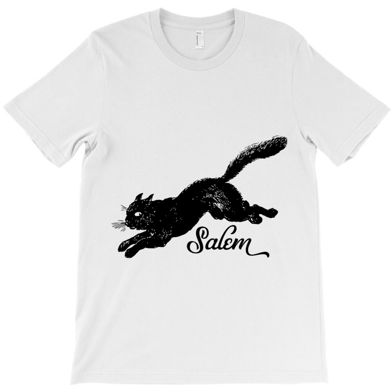 Salem Black Cat Vintage Witchy Mystical T-shirt | Artistshot