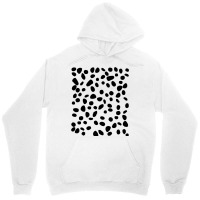 Spotted White With Black Polka Dots Diy Dalmatian6 Unisex Hoodie | Artistshot