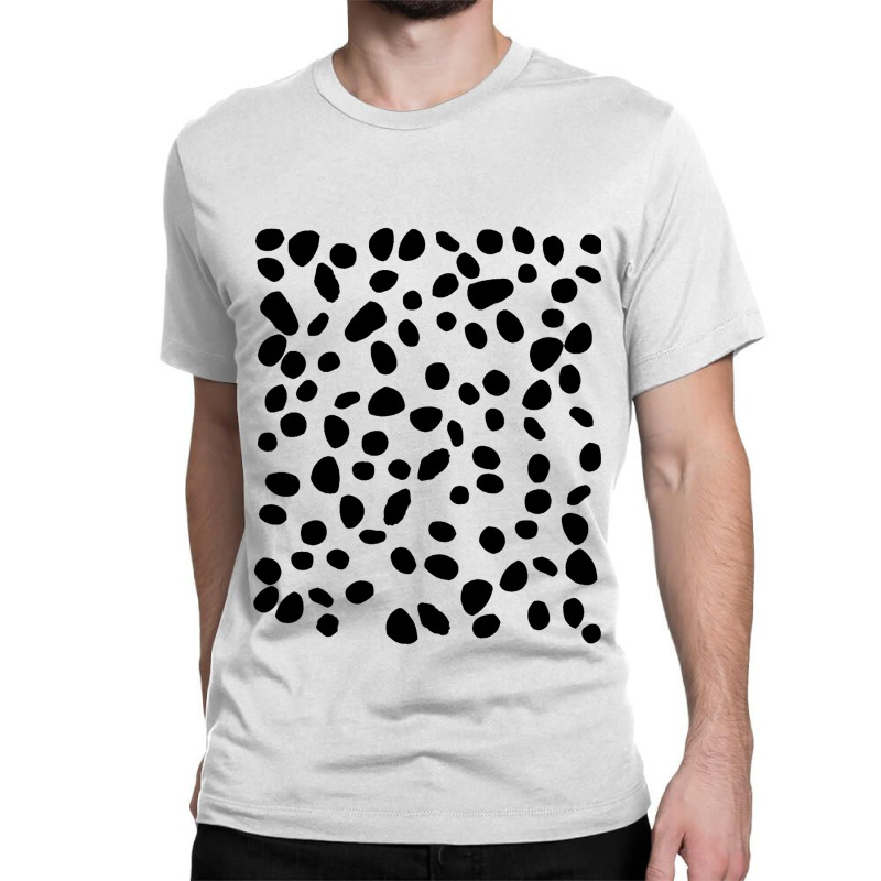 Spotted White With Black Polka Dots Diy Dalmatian6 Classic T-shirt by ROBERTMORRISON | Artistshot