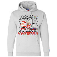 Shih Tzu Christmas Shih Tzus For Everybody Xmas Champion Hoodie | Artistshot