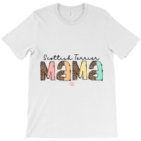 Scottish Terrier Mama For Women Cute Scotty Scotti T-shirt | Artistshot