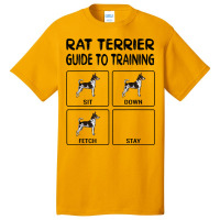 Rat Terrier Guide To Training Dog Obedience3 Basic T-shirt | Artistshot