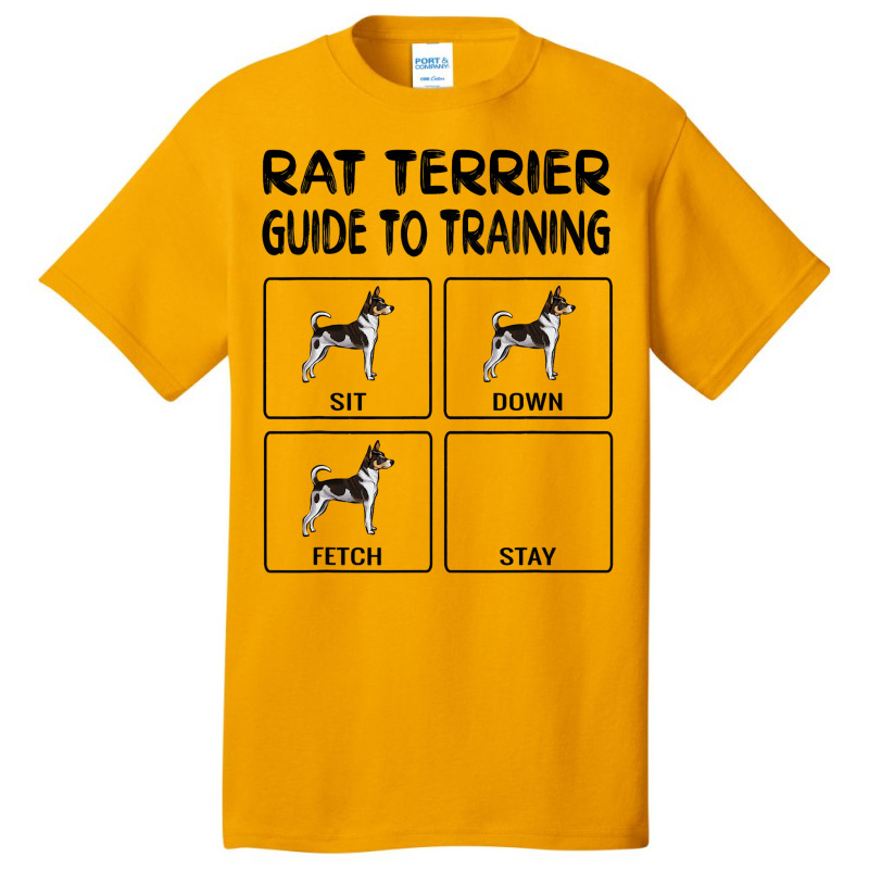 Rat Terrier Guide To Training Dog Obedience3 Basic T-shirt | Artistshot