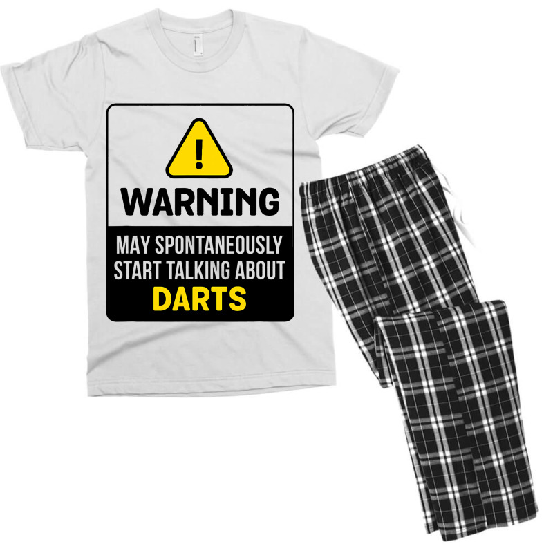 Retro Graphic Dart Player Darts Dartboard Triple 2 Men's T-shirt Pajama Set | Artistshot