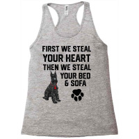 Steal Your Heart Steal Your Bed Miniature Schnauze Racerback Tank | Artistshot