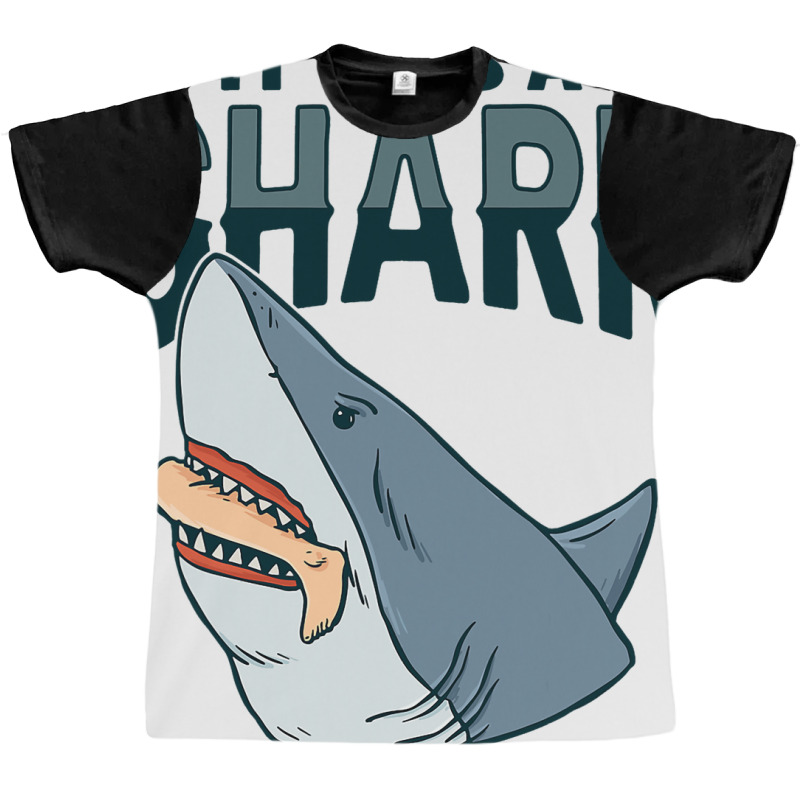 Shark Amputee Joke Leg Prosthetic Design For A Leg Graphic T-shirt by NariahPringl | Artistshot