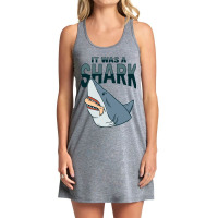 Shark Amputee Joke Leg Prosthetic Design For A Leg Tank Dress | Artistshot