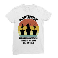 Plantaholic Definition Botanist Funny Plant Lover  Ladies Fitted T-shirt | Artistshot