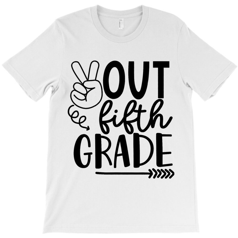 Peace Out 5th Grade Tie Dye Graduation Last Day Of T-shirt | Artistshot