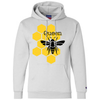 Queen Bee With Honeycomb For Her Royal Highness Champion Hoodie | Artistshot