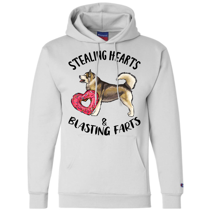 Stealing Hearts Blasting Farts Alaskan Malamute Va Champion Hoodie | Artistshot