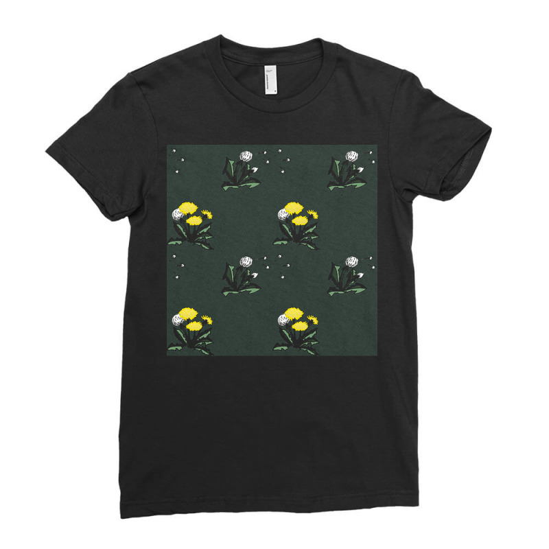 Dandelions T  Shirt In The Weeds T  Shirt Ladies Fitted T-Shirt by ledalindgren327 | Artistshot