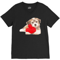 Dog Is My Valentine T  Shirt Dog Is My Valentine T  Shirt V-neck Tee | Artistshot