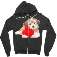 Dog Is My Valentine T  Shirt Dog Is My Valentine T  Shirt Zipper Hoodie | Artistshot