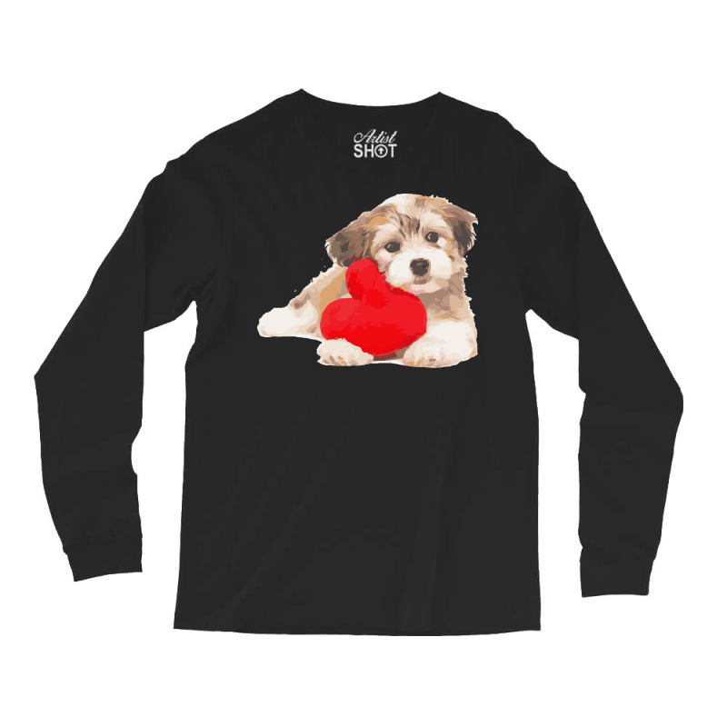 Dog Is My Valentine T  Shirt Dog Is My Valentine T  Shirt Long Sleeve Shirts | Artistshot