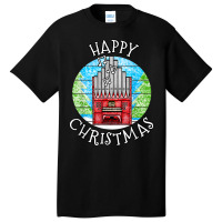 Christmas Church Organist Basic T-shirt | Artistshot