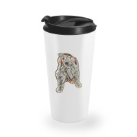 Golden Retriever Puppy Wearin Travel Mug | Artistshot