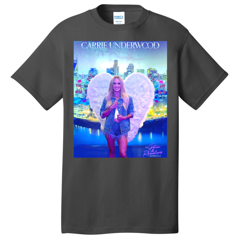 Carrie Denim & Rhinestones Basic T-shirt by cm-arts | Artistshot