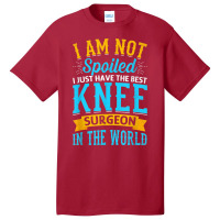 Knee Surgery Warrior   Knee Joint Replacement Surgeries Basic T-shirt | Artistshot