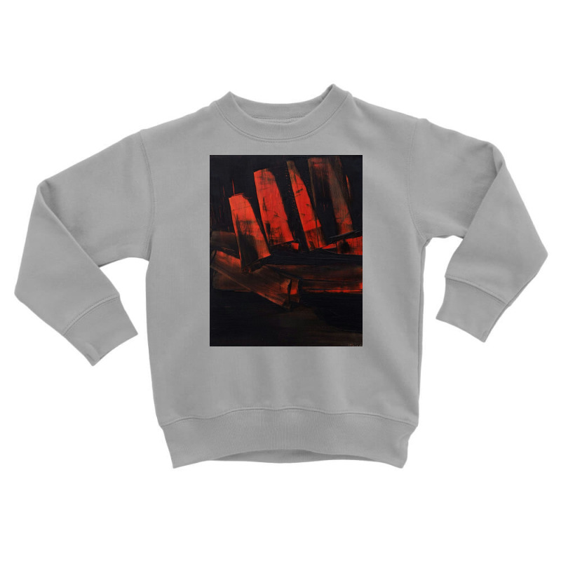 Pierre Soulages Toddler Sweatshirt by shafermichelle | Artistshot