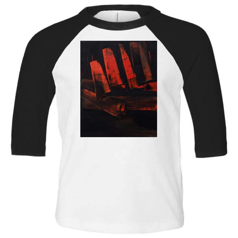 Pierre Soulages Toddler 3/4 Sleeve Tee by shafermichelle | Artistshot