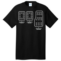 Save Manual Pedal Shift Diagram Car Racing Basic T-shirt | Artistshot