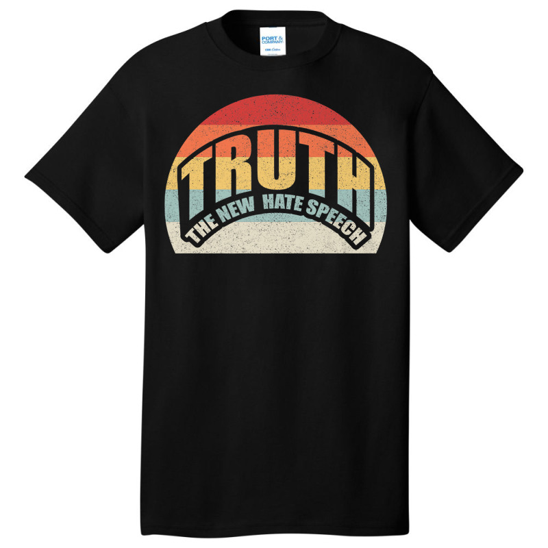 Vintage Truth The New Hate Speech Political Correctness Premium T Shir Basic T-shirt | Artistshot