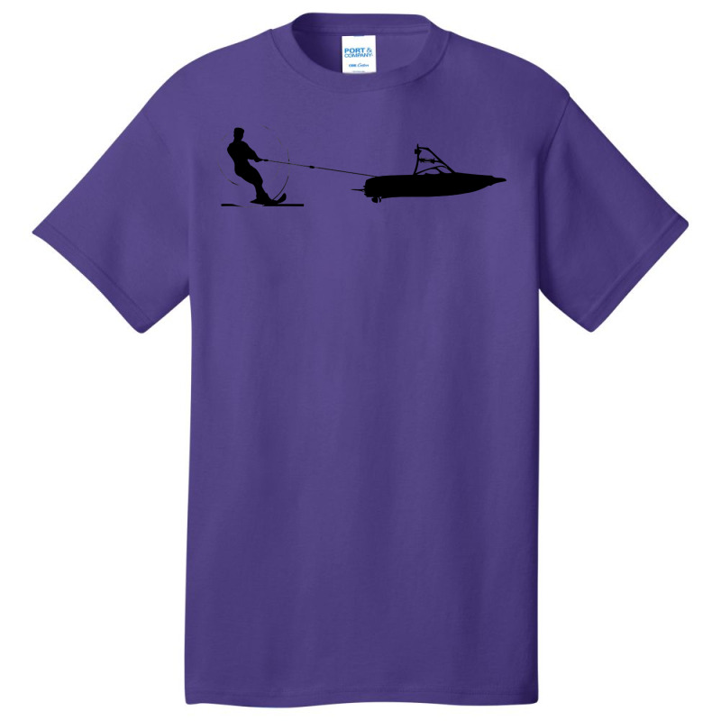 Water Ski  Water Skiing Gift For Water Skiers Basic T-shirt by cm-arts | Artistshot