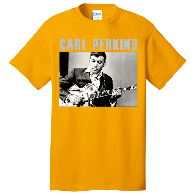 Carl Perkins, Carl, Perkins, Carl Perkin, Carl Perkins Vintage, Carl P Basic T-shirt by cm-arts | Artistshot