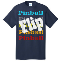 Vintage Pinball Retro Arcade Game Player Flip Winner Winning Basic T-shirt | Artistshot