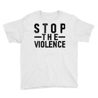 Stop The Violence Black Youth Tee | Artistshot