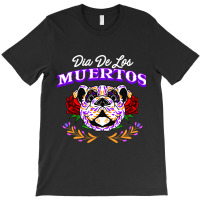 Vector Decorative Dog Head Day Of The Dead Mexico T-shirt | Artistshot