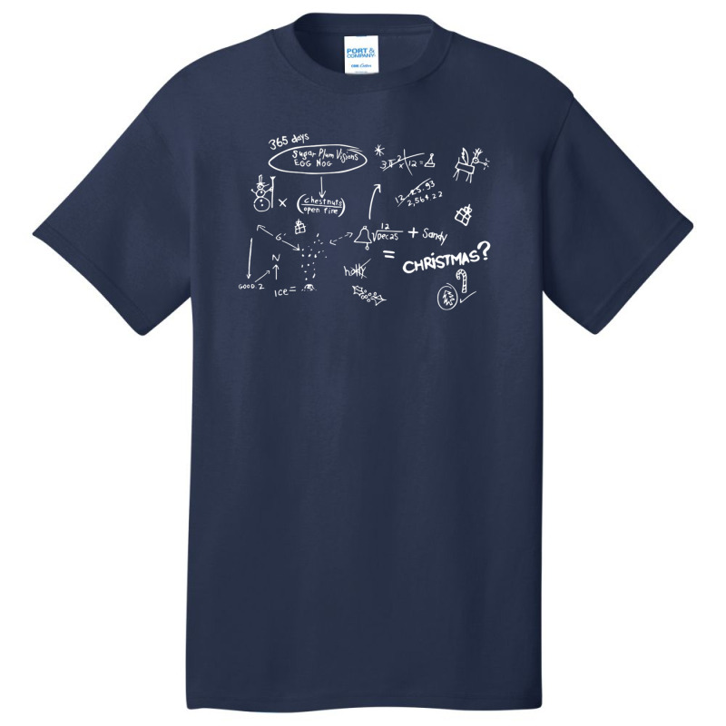 The Nightmare Before Christmas Equation Basic T-shirt by EugeneSparks | Artistshot