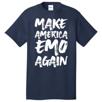 Make America Emo Again Basic T-shirt | Artistshot