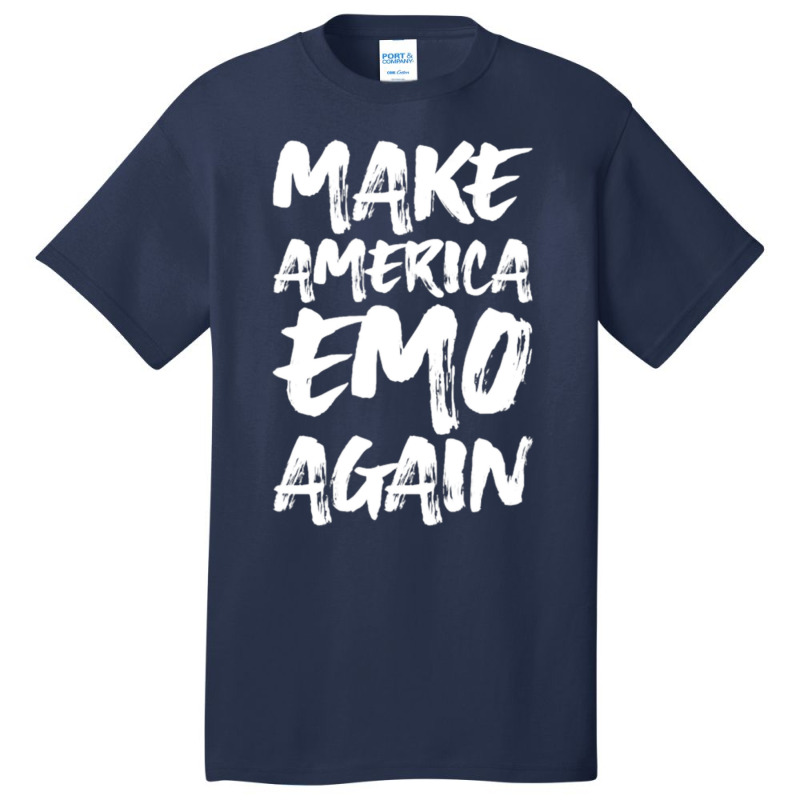 Make America Emo Again Basic T-shirt by Kosdapen517 | Artistshot