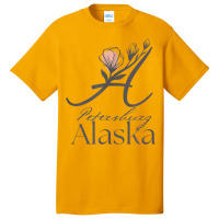 Proud Lady Petersburg Alaska Women Home Sweet Home Basic T-shirt | Artistshot