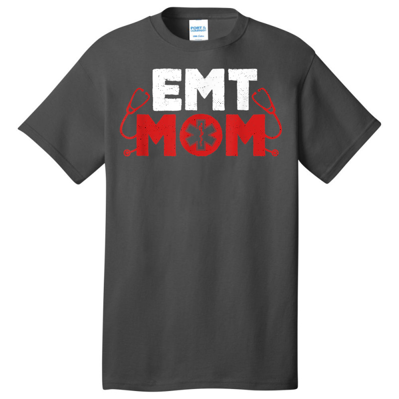 Emt Mom Emergency Medical Technicians Ems First Responder T Shirt Basic T-shirt | Artistshot