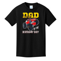 Mens Dad Of The Birthday Boy, Your Monster Truck Birthday Basic Youth T-shirt | Artistshot