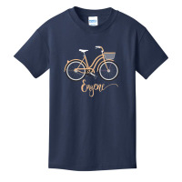 Eugene, Oregon Retro Ladies Bike Riding T Shirt Basic Youth T-shirt | Artistshot