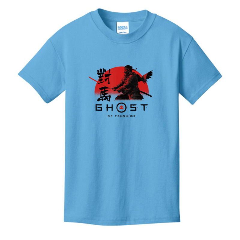 Ghost Of Tsushima Action Basic Youth T-shirt by laughingtuy | Artistshot