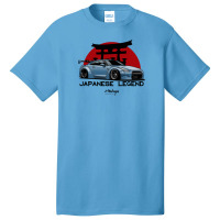 Gtr. Japanese Legend (blue) Basic T-shirt | Artistshot