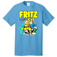 Fritz-the-cat-retro-adult-cartoon-fan- Basic T-shirt | Artistshot